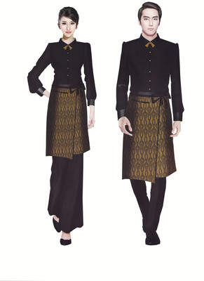 西餐服務(wù)員制服定制 無錫依夢(mèng)都服飾解決方案